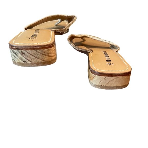 COPY - no boundaries bedazzled woman’s sandals,size 8 - Picture 4 of 7